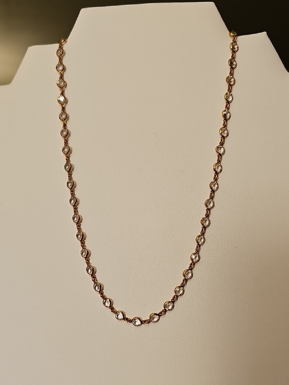Gold Mini Chanelle Necklace - Picture 2 of 2